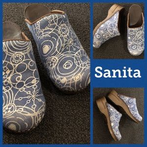 Sanita Canvas Clogs